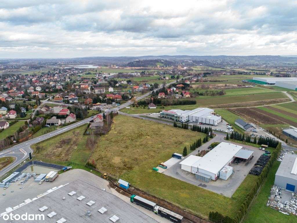 Działka inwestycyjna KŁAJ/Targowisko 1.1500 węzeł autostrady + projekt-1