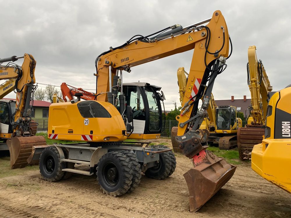Liebherr A918 compact, 9200 mth, dłuższy zasięg sztill 265 cm, z niemiec, 2014