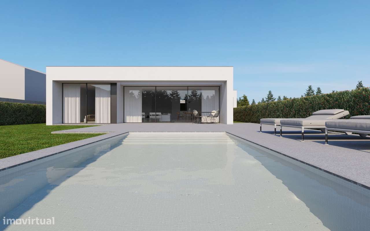 Moradia Térrea T3 + Escritório, com piscina e jardim-6