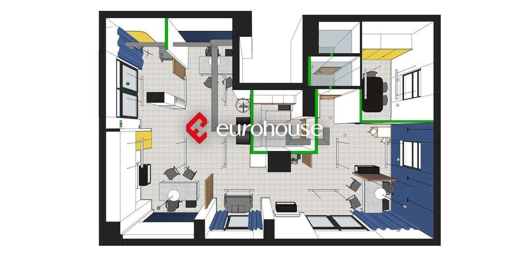 Lokal na wynajem 84,54m2 na Marywilskiej - Pełny obrazek: 5/6