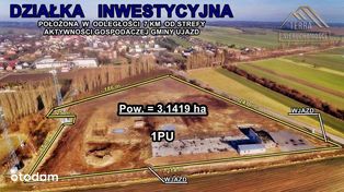 Inwestycyjna - Usługi, Produkcja - 3,1419 Ha, Mpzp