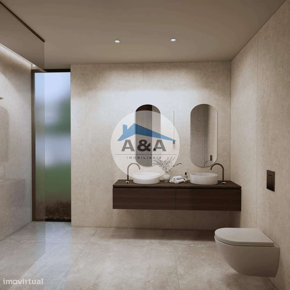 Elegância Térrea com Piscina e Vistas Panorâmicas - Alcobaça-13