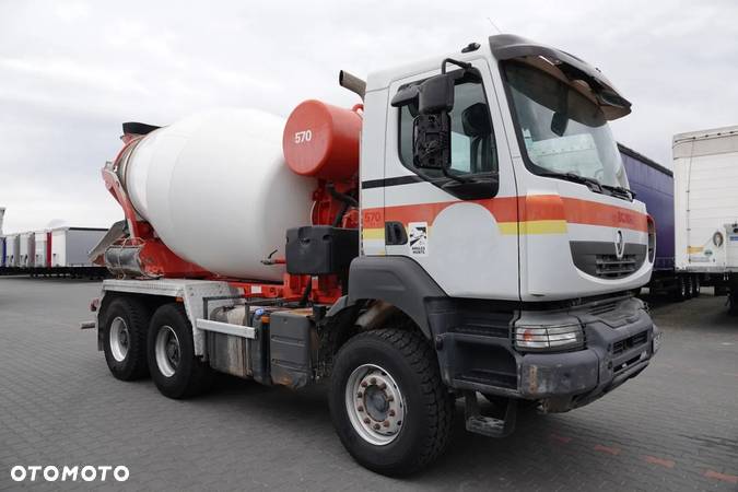 Renault KERAX 460 / 6x4 / BETONOMIESZARKA 7m3 / AUTOMAT / E5 EEV - 10