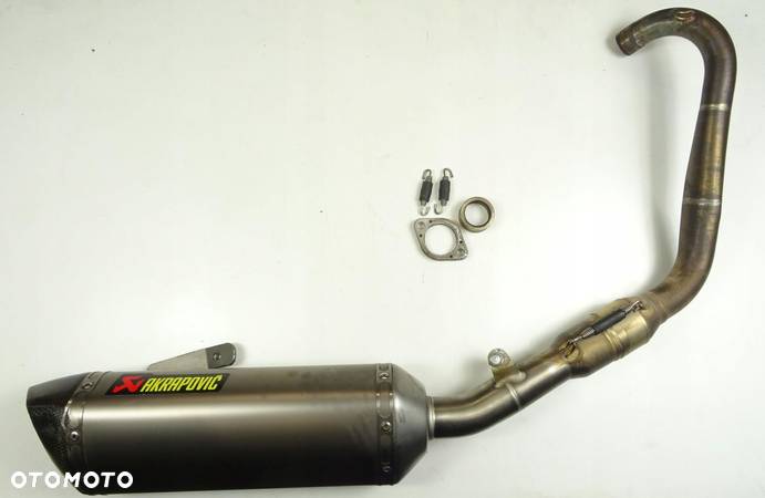 YAMAHA YZF-R 125 RE29 TŁUMIK WYDECH KOLEKTOR AKRAPOVIC 14-18 - 1