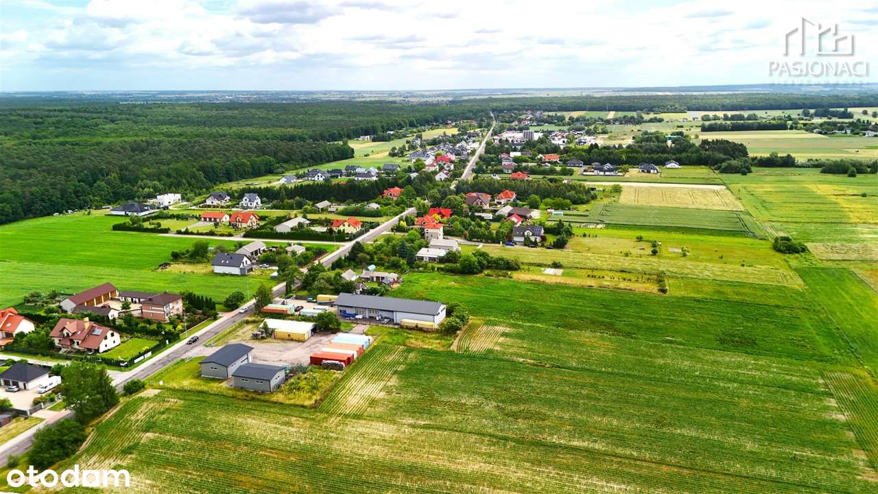 Ustawne działki budowlane Prawiedniki, gm. Głusk-5