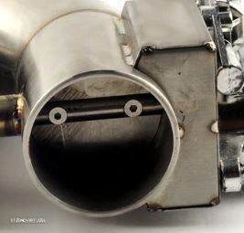 Válvula Bypass Tubo Escape Inox -  70 mm de Accionamento Eléctrico - Nova - 6