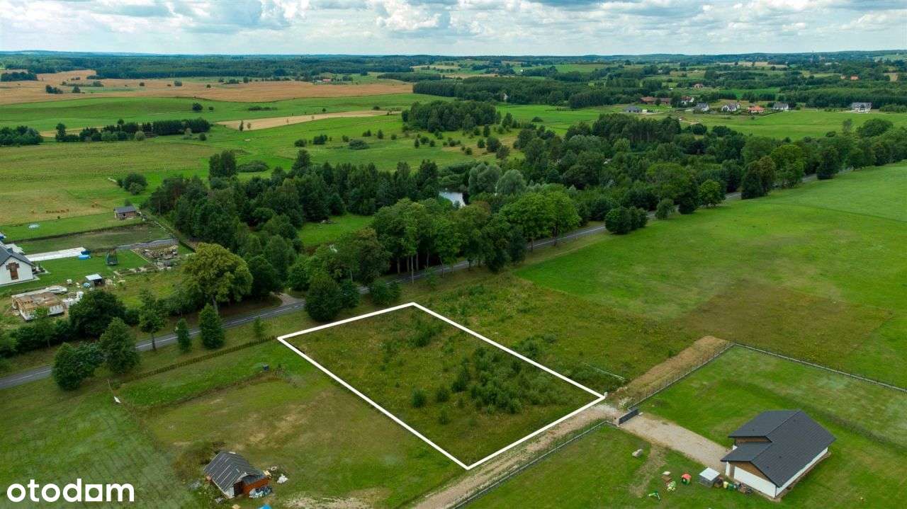 Duża działka 2899 m² |3km od Lidzbarka| Wz,-7