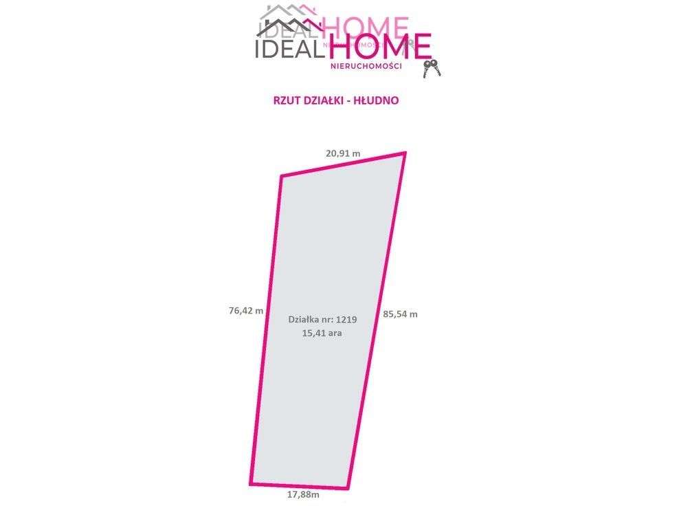 Działka rolna na sprzedaż Hłudno - Pełny obrazek: 4/13