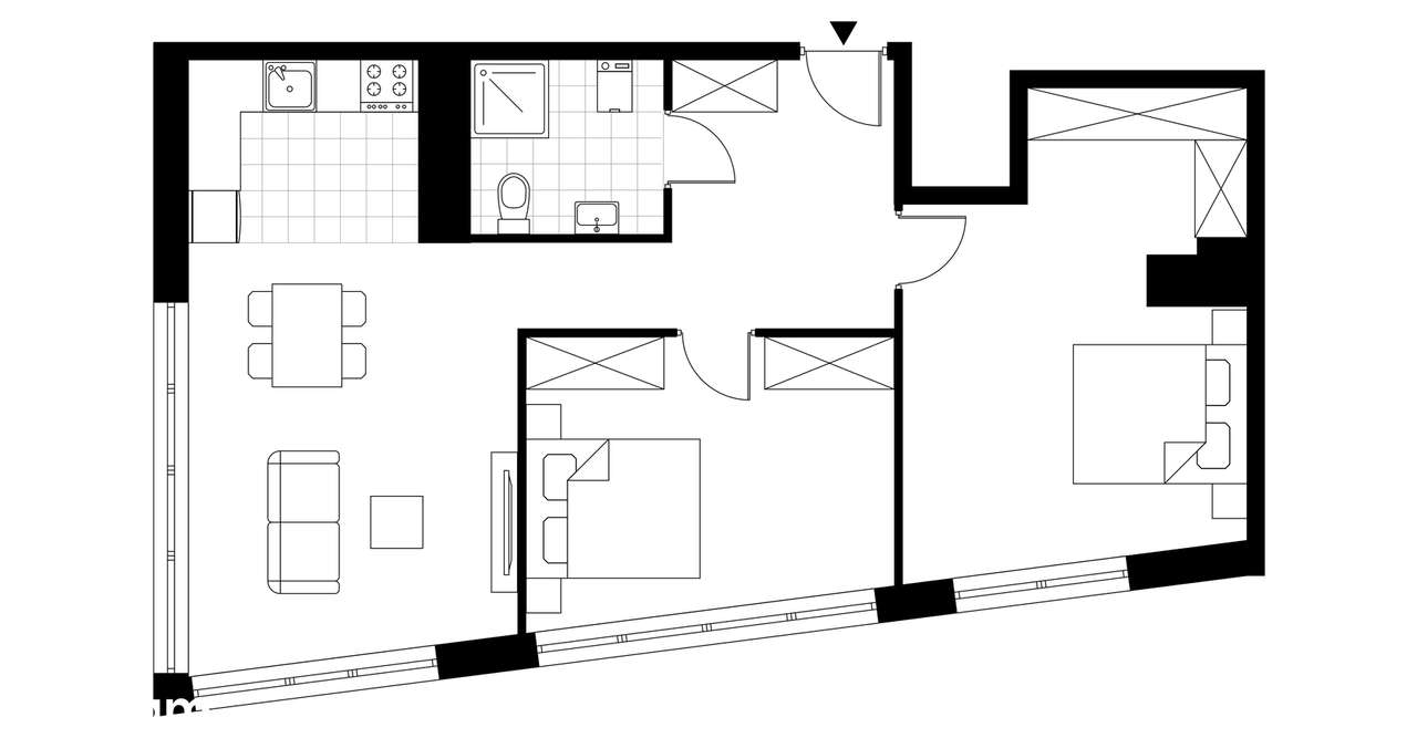 3-pokojowe mieszkanie 75m2 Bez Prowizji - Pełny obrazek: 4/9