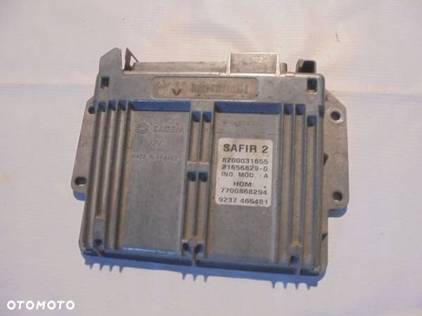 KOMPUTER RENAULT CLIO 1.2 7700868294 8200031655 - 1