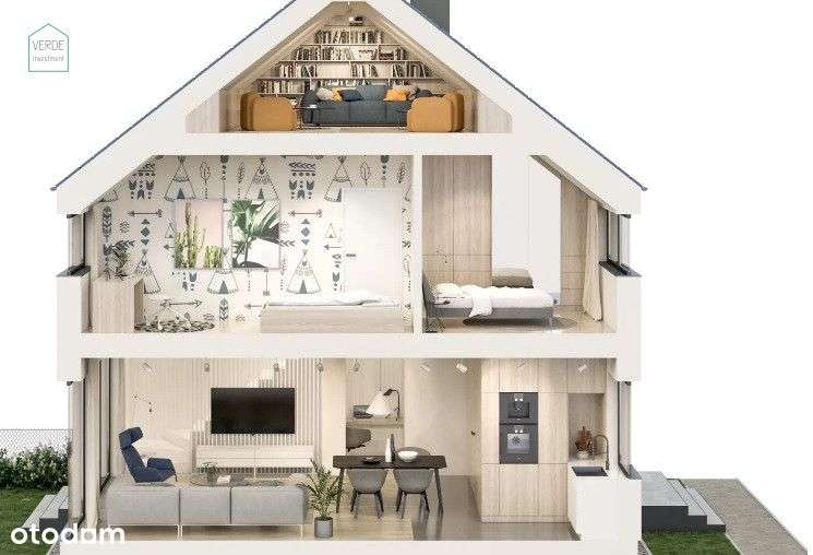 Dom z ogrodem, 4 pokoje, fotowoltaika, Komorniki-17