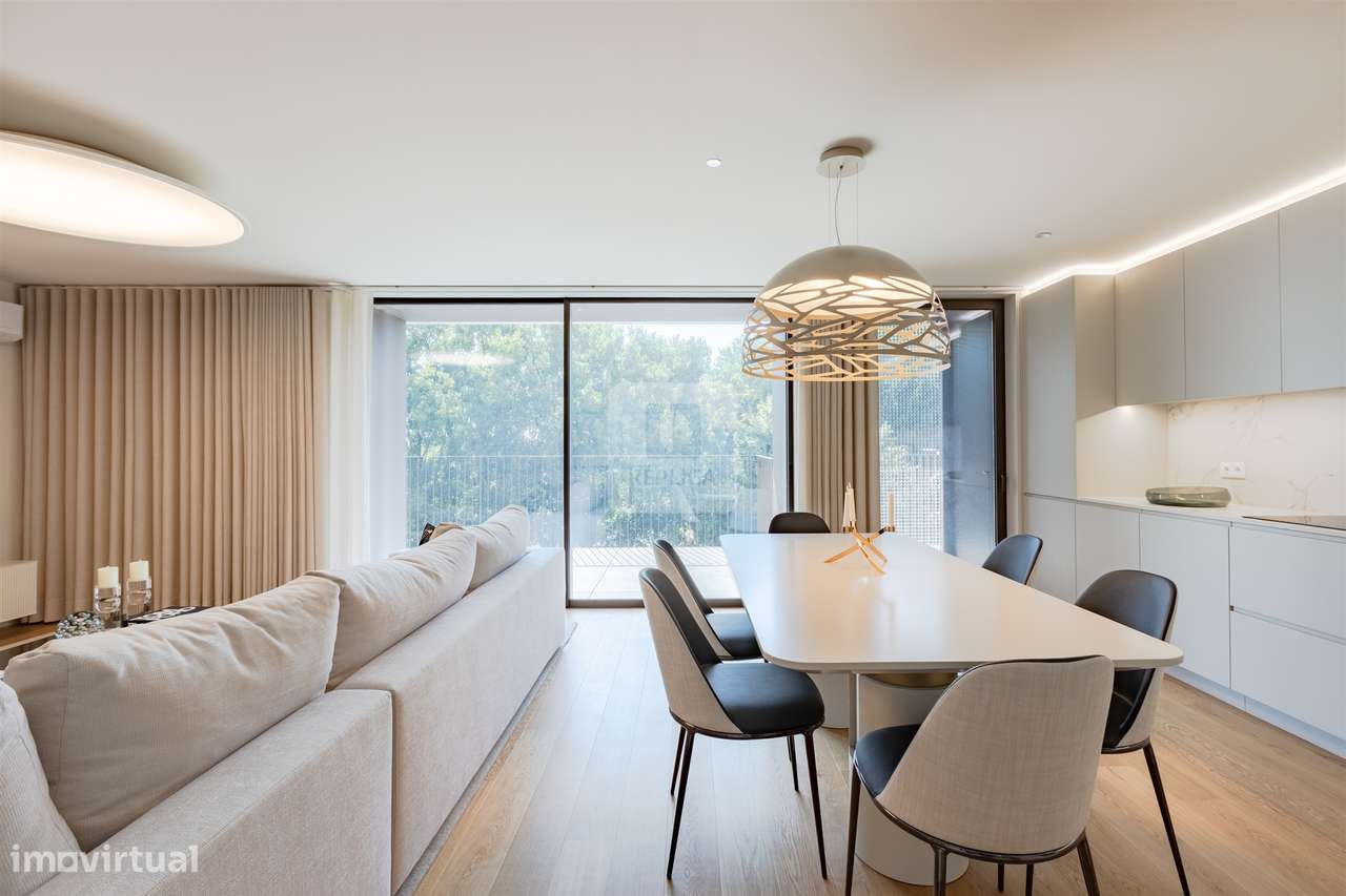 T4 nos Jardins da Arrábida | Edifício com Ginásio e Lounge Co-work - Grande imagem: 2/39