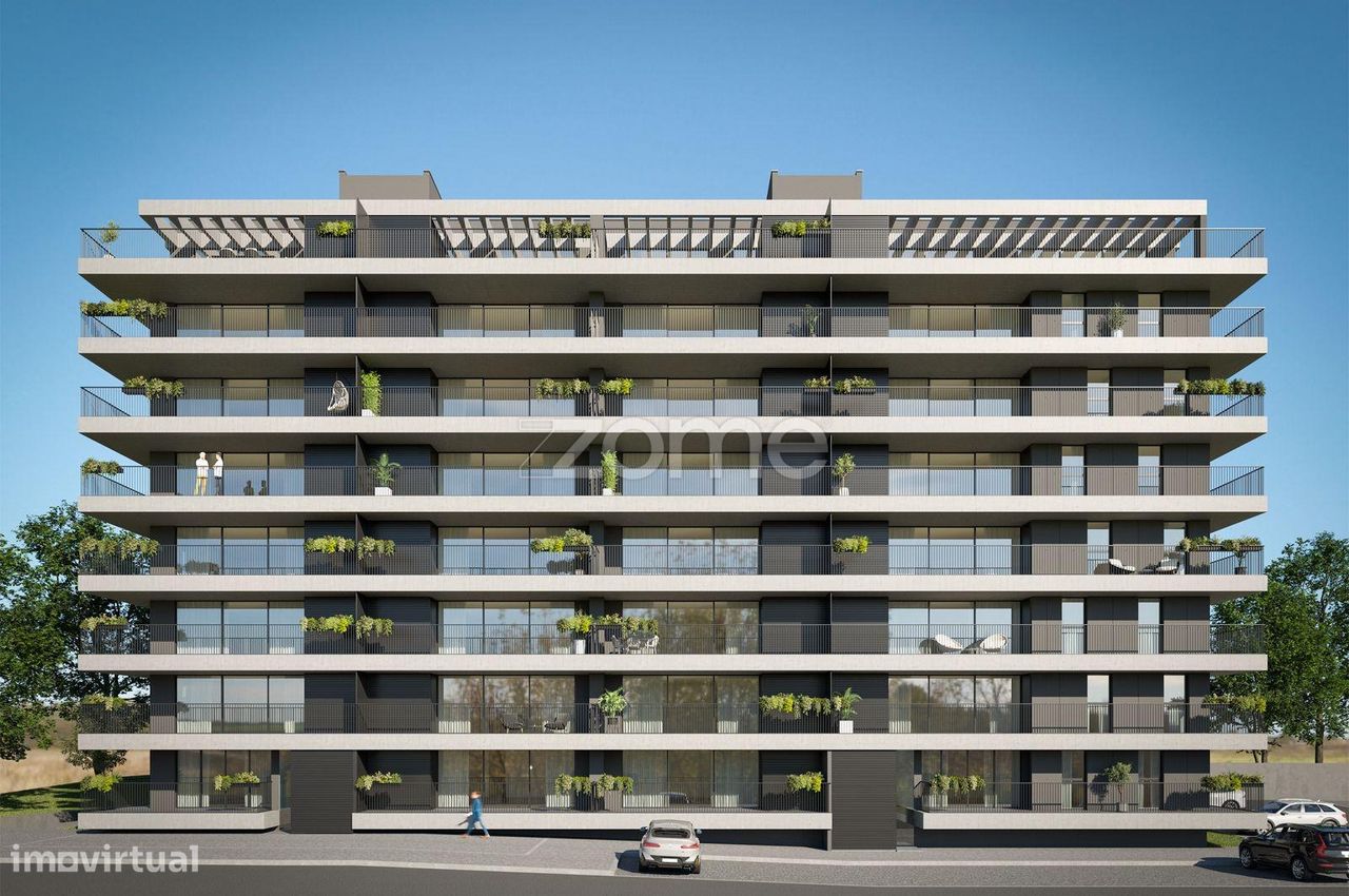 Apartamento T2 esquerdo com 137m² - Nogueira, Braga - Grande imagem: 1/15