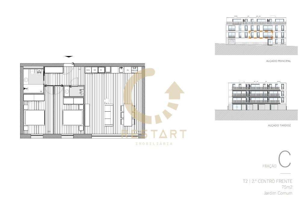 Apartamento T2 NOVO - PORTO CRISPIM COLLECTION-24