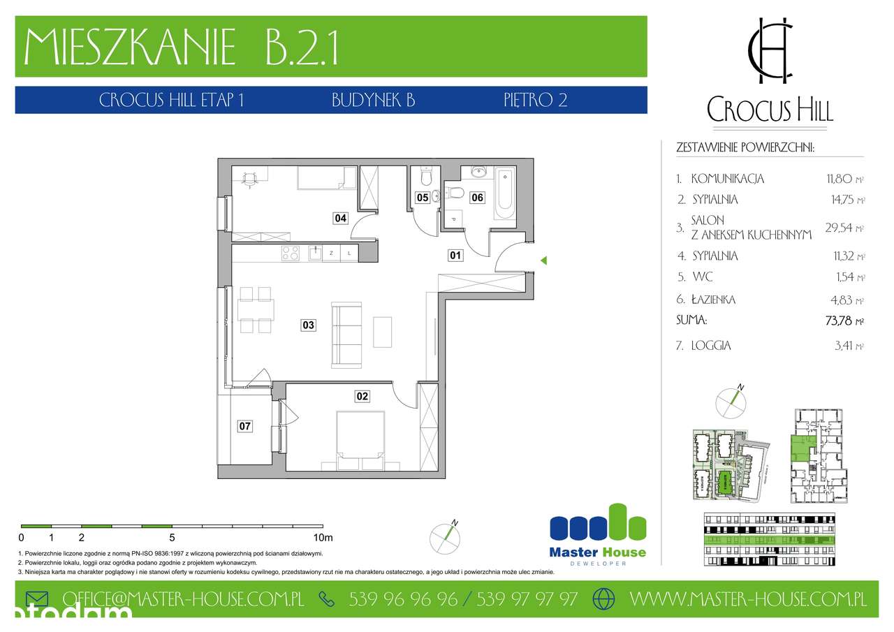 Crocus Hill | mieszkanie B_2_1 - Pełny obrazek: 2/8