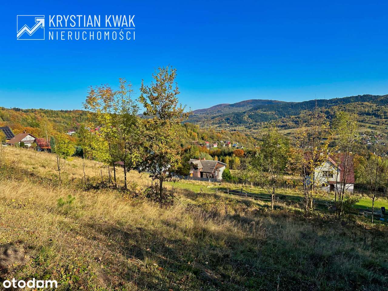 Małe widokowe działki w górach Jeleśnia Janiki-10