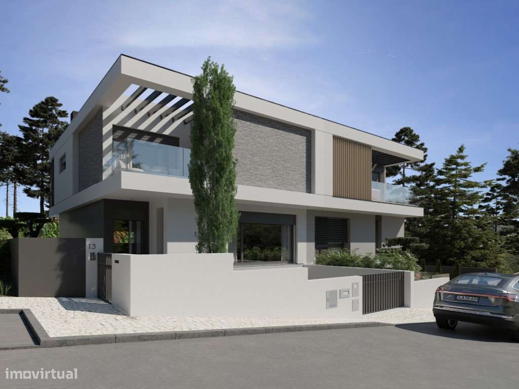 Moradia Geminada no Sitio da Nazaré com piscina e vista mar - Grande imagem: 4/6