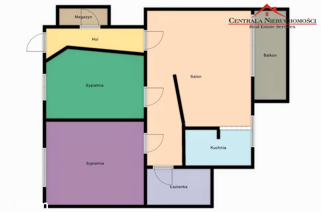 Przestronne 3-pokojowe mieszkanie Toruń, Mokre.-11