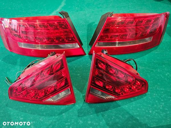 AUDI A5 8T COUPE KOMPLET LAMP TYŁ LED EUROPA - 1
