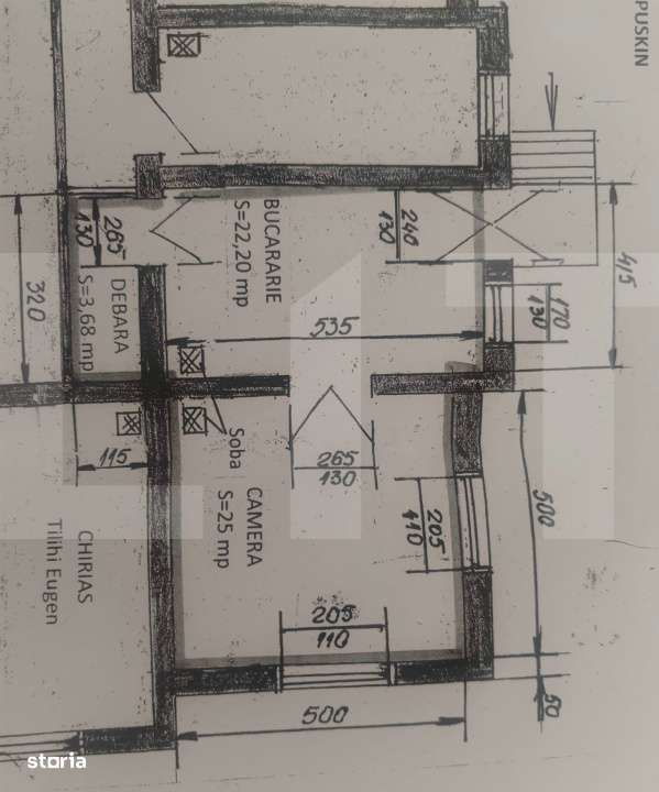 Casa cuplata, 51 mp utili+29mp teren pentru garaj, curte comuna, zona - Imagine principală: 1/3