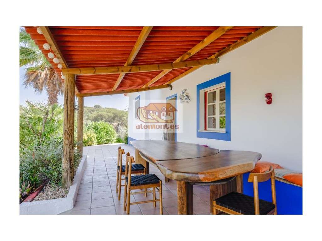 Monte Alentejano com 3 casas na Serra de Grândola! - Grande imagem: 2/23