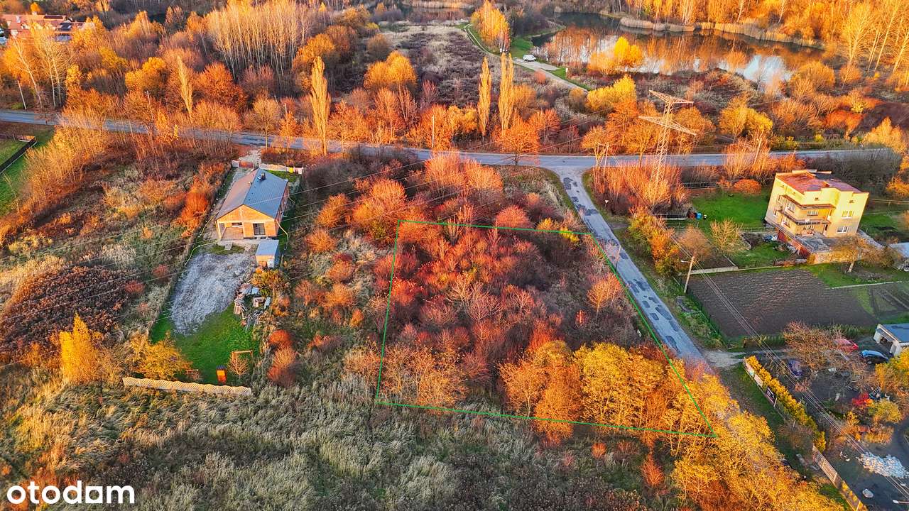 Działka budowlana w miejscowości Wysoka, ŁAZY-15