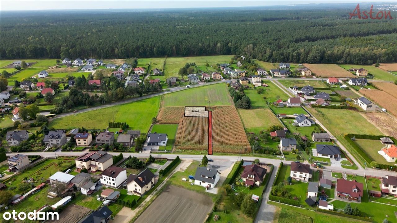 Świerczyniec, działka pod budowe domu