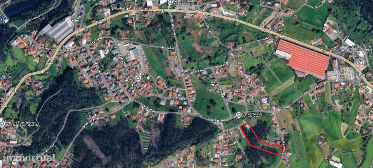 Terreno para construção 9000m2 Rebordões, junto à CITAST - Grande imagem: 5/5