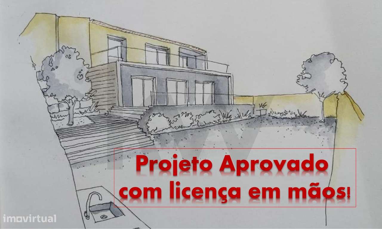 Terreno com Projeto e Licença para construção em Vila Franca de Xira - Grande imagem: 2/10
