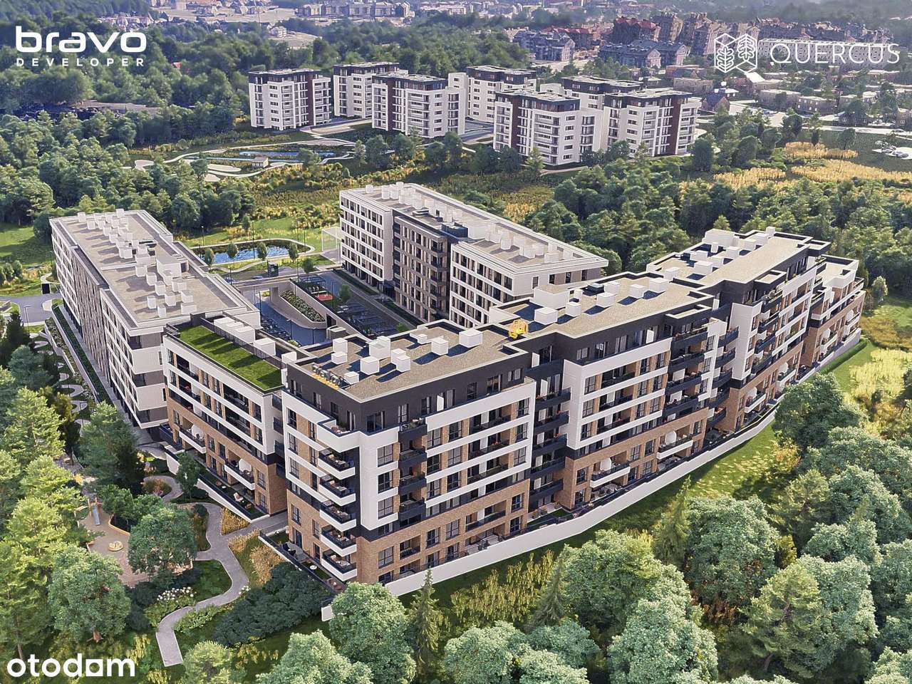 Quercus C.96.C 3 pokoje i taras 3,98 m²