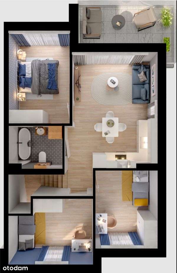 FORESTIS- Mieszkanie nr 5B - Pełny obrazek: 3/9