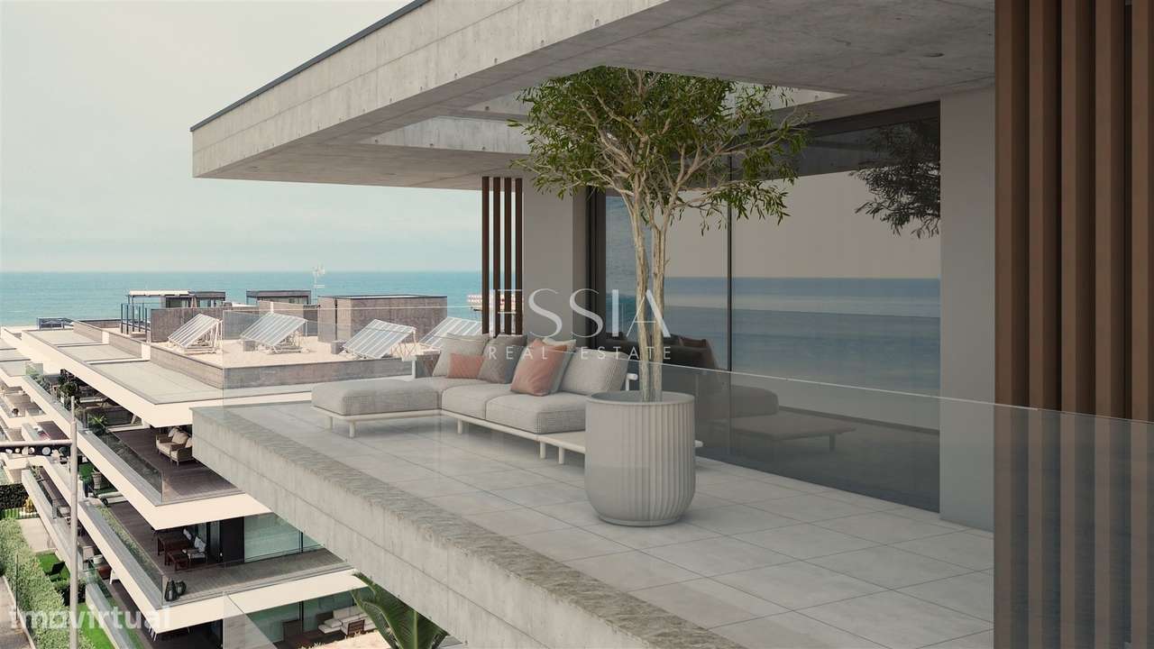 T4 com Rooftop de 76 m2, SwimSpa Vistas Mar em Canidelo-0