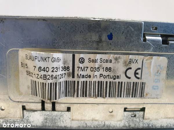 Seat Alhambra I lift RADIO CD SCALA 7M7035186 - 4