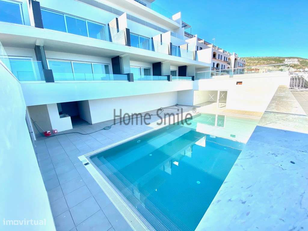 T1 DUPLEX . VISTA FABULOSA. PRIMEIRA LINHA. PISCINA.-7