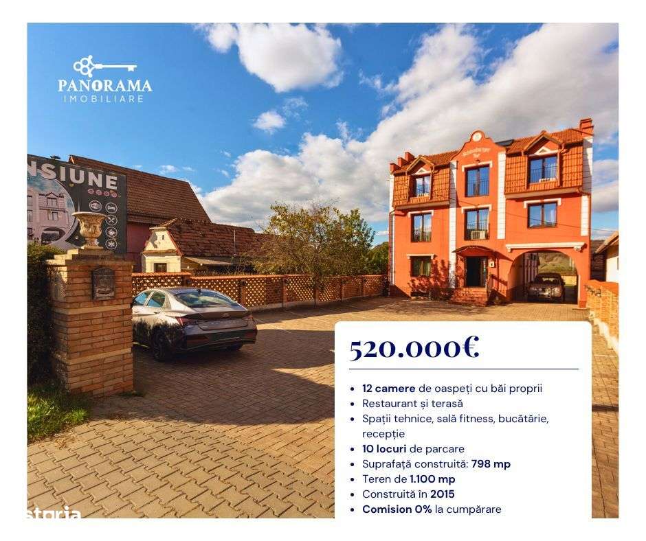 Proprietate în Sighișoara cu potențial de reconversie functionala - Imagine principală: 2/20