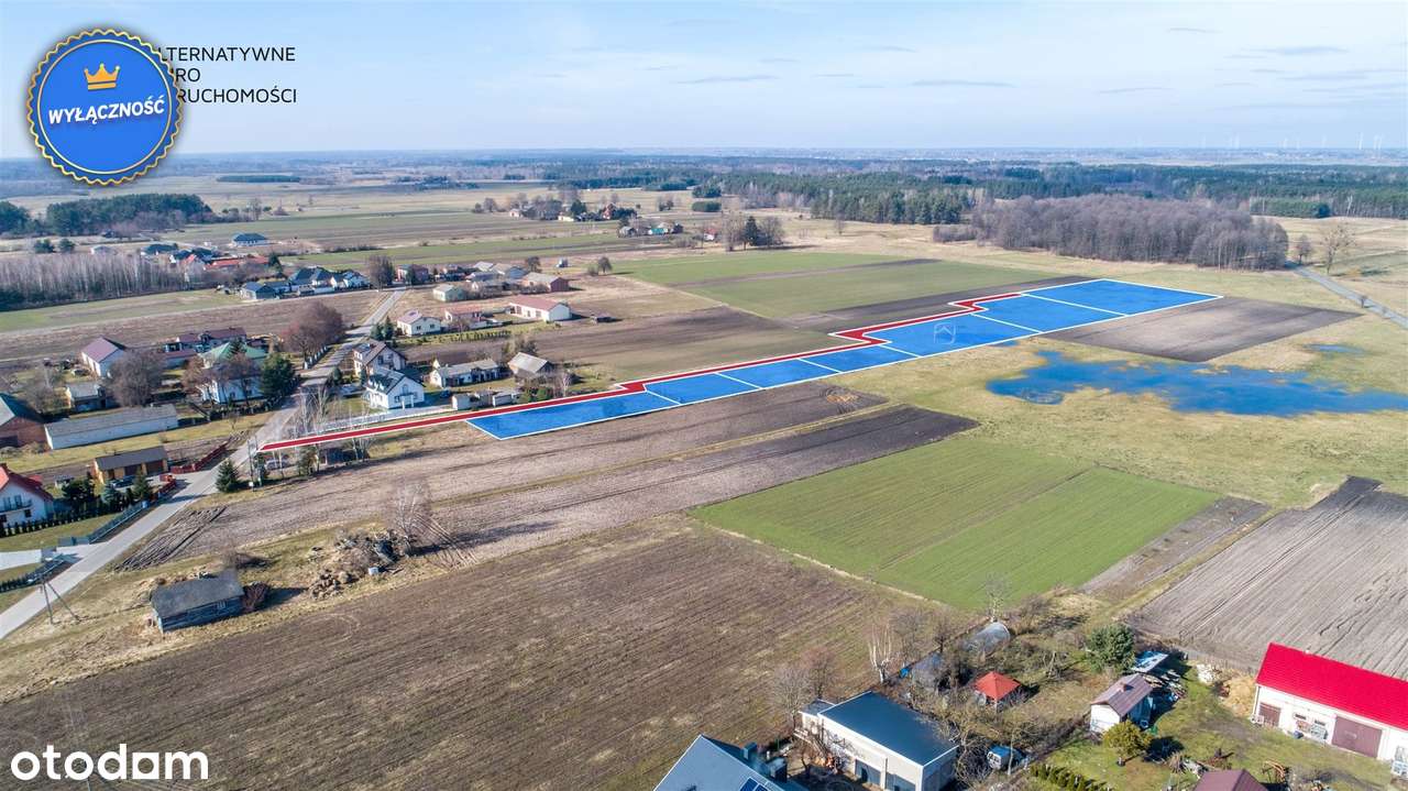 Działki budowlane oraz rolne Garbów m Wola Przyb. - Pełny obrazek: 5/7