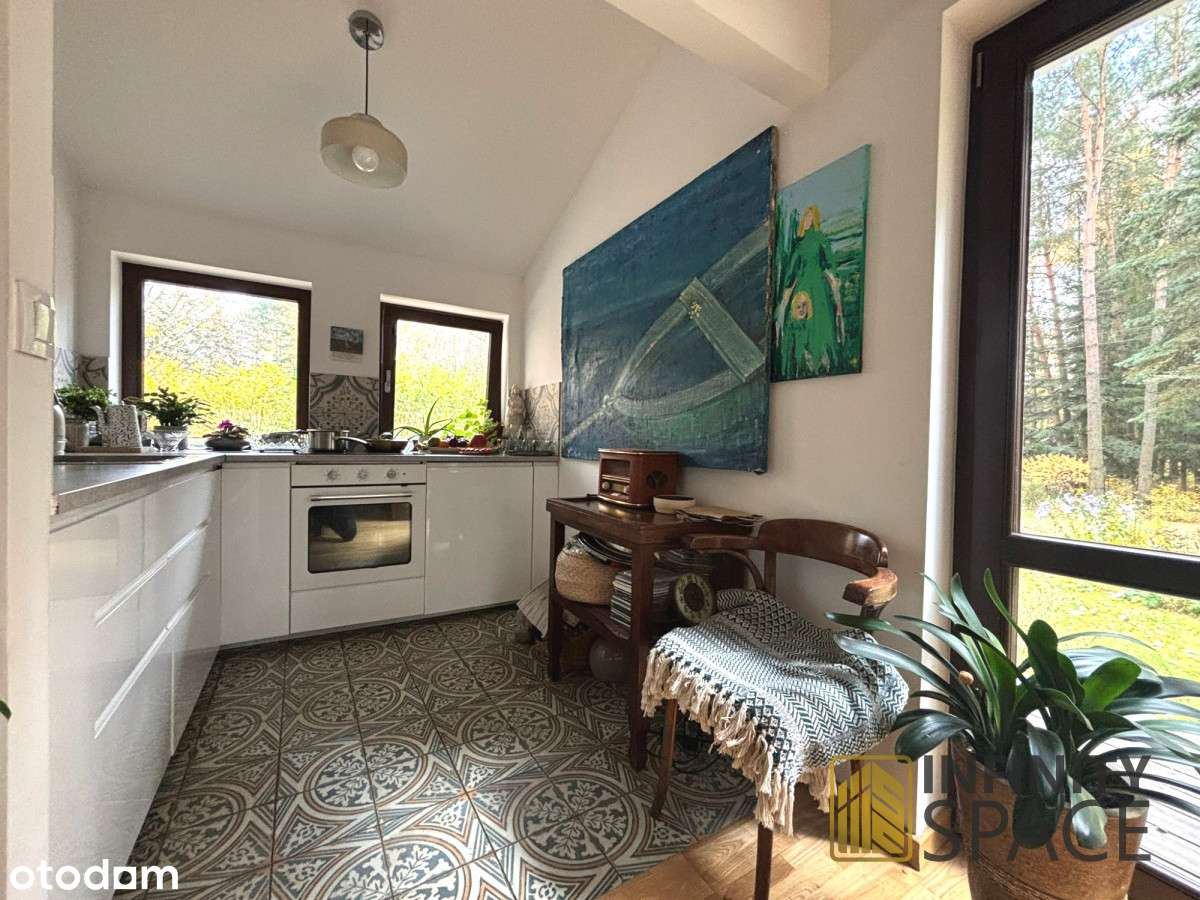 Zielona enklawa | Dom całoroczny z sadem i lasem!-11