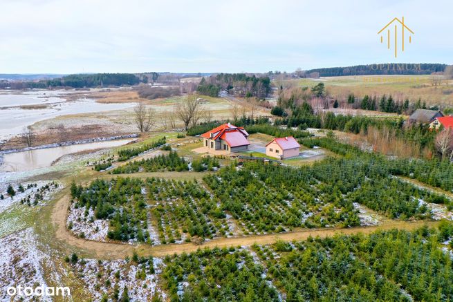 Dom wolnostojący, posiadłość 4,76 ha!! Bobrownik