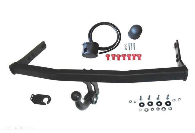 Hak Holowniczy + Kula + Wiązka Uniwersalna + Gniazdo el Seat Ibiza Hatchback HTB od 2002 do 2008 - 2