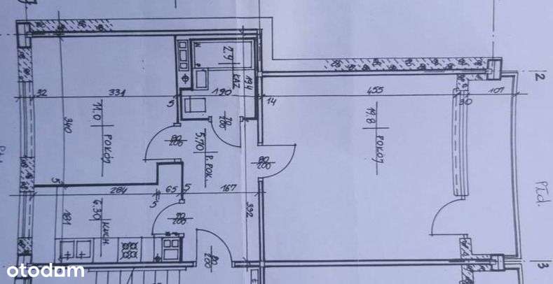 Bielany | 2 pokoje | potencjał | zieleń - Pełny obrazek: 5/7