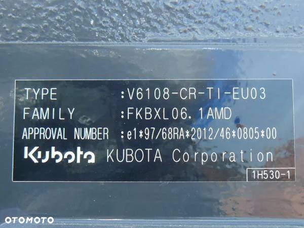 Kubota V 6108 , 6,1l , TIEF4 - 19