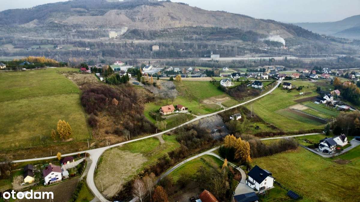 Działka 3100 m² w spokojnej okolicy. Klęczany  (Chełmiec) - Pełny obrazek: 3/5