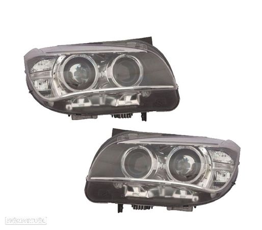 FARÓIS PARA BMW X1 E84 12-15 LED LUZ DIRECIONAL - 1