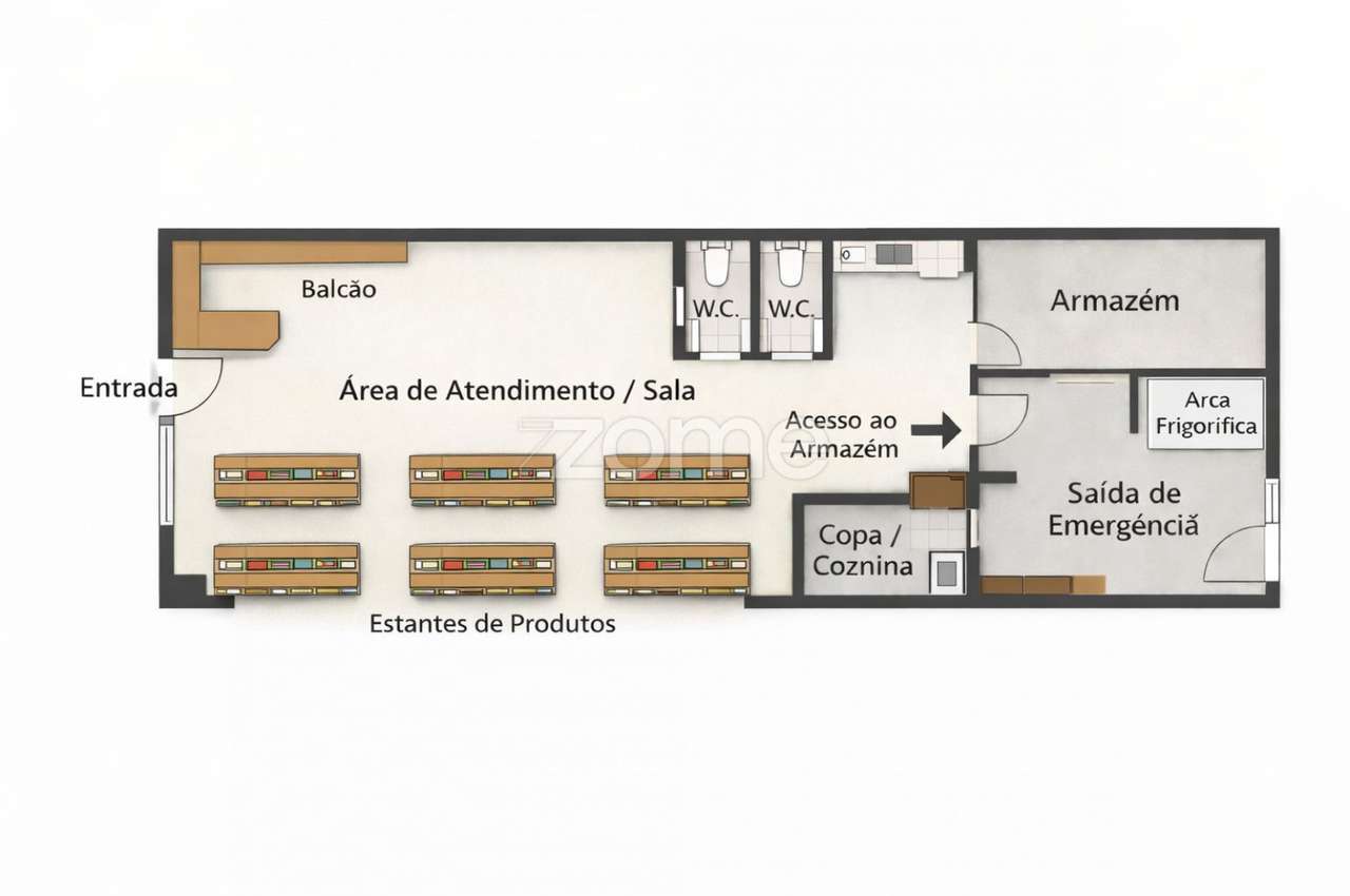 Trespasse Supermercado em Torres Vedras - pronto a trabalhar-14