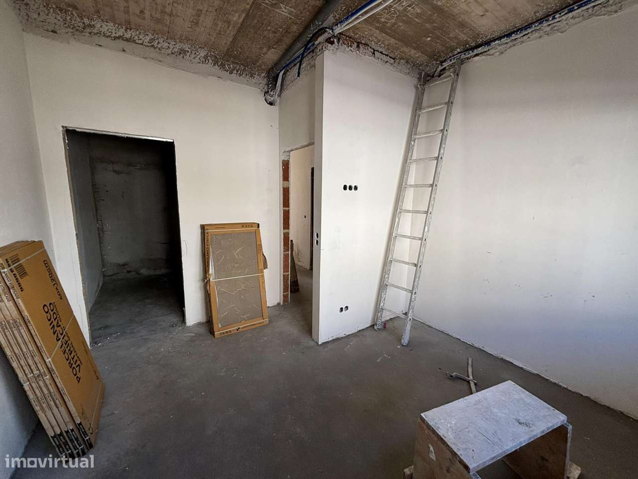 Apartamento novo T2 com quintal!-10