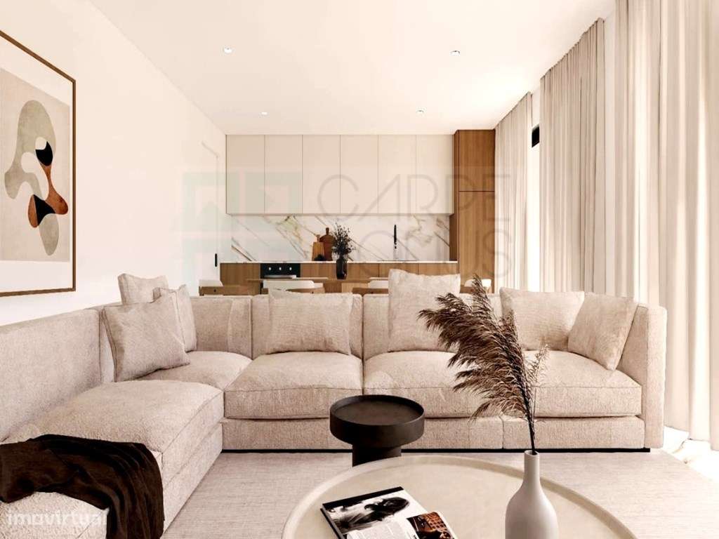 Novo apartamento T2, terraço e garagem box, junto ao centro Alcobaça - Grande imagem: 5/33