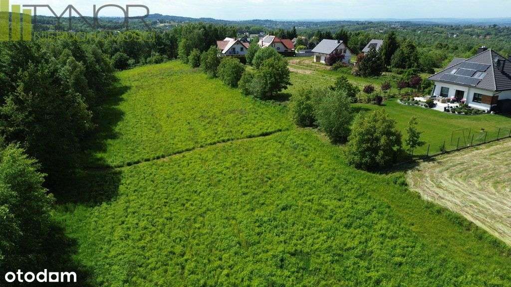 Rzeszotary centrum g. Świątniki Górne działka budowlana 74 ar widokowa-6