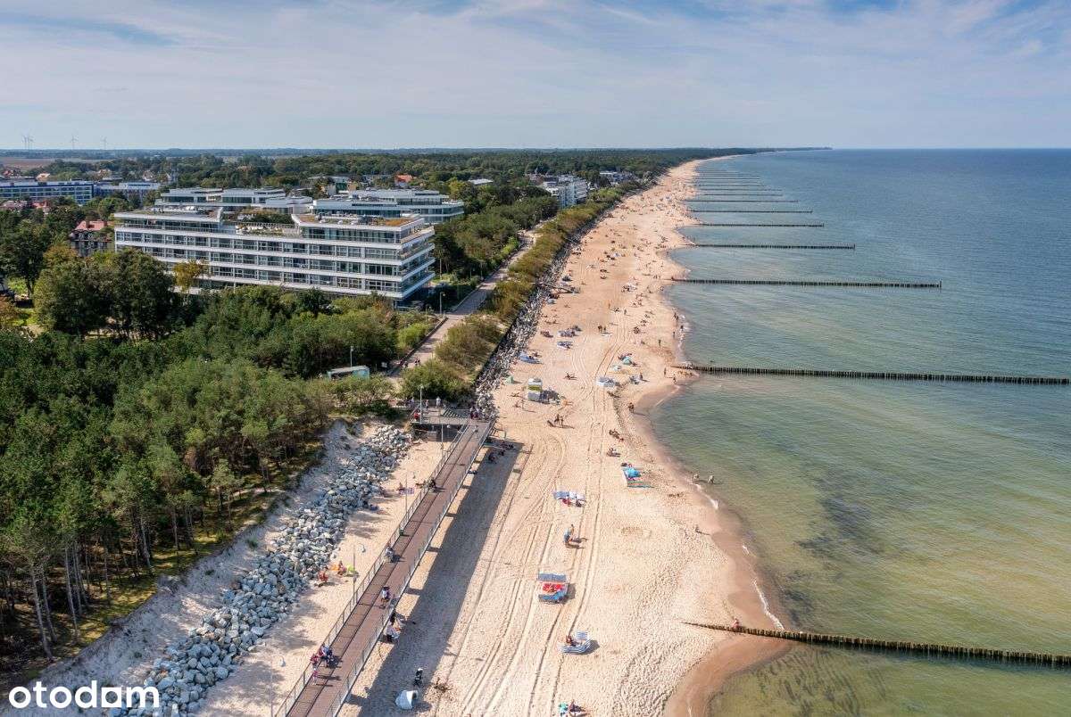 Zachodni apartament | boczny widok na morze | Dune-18