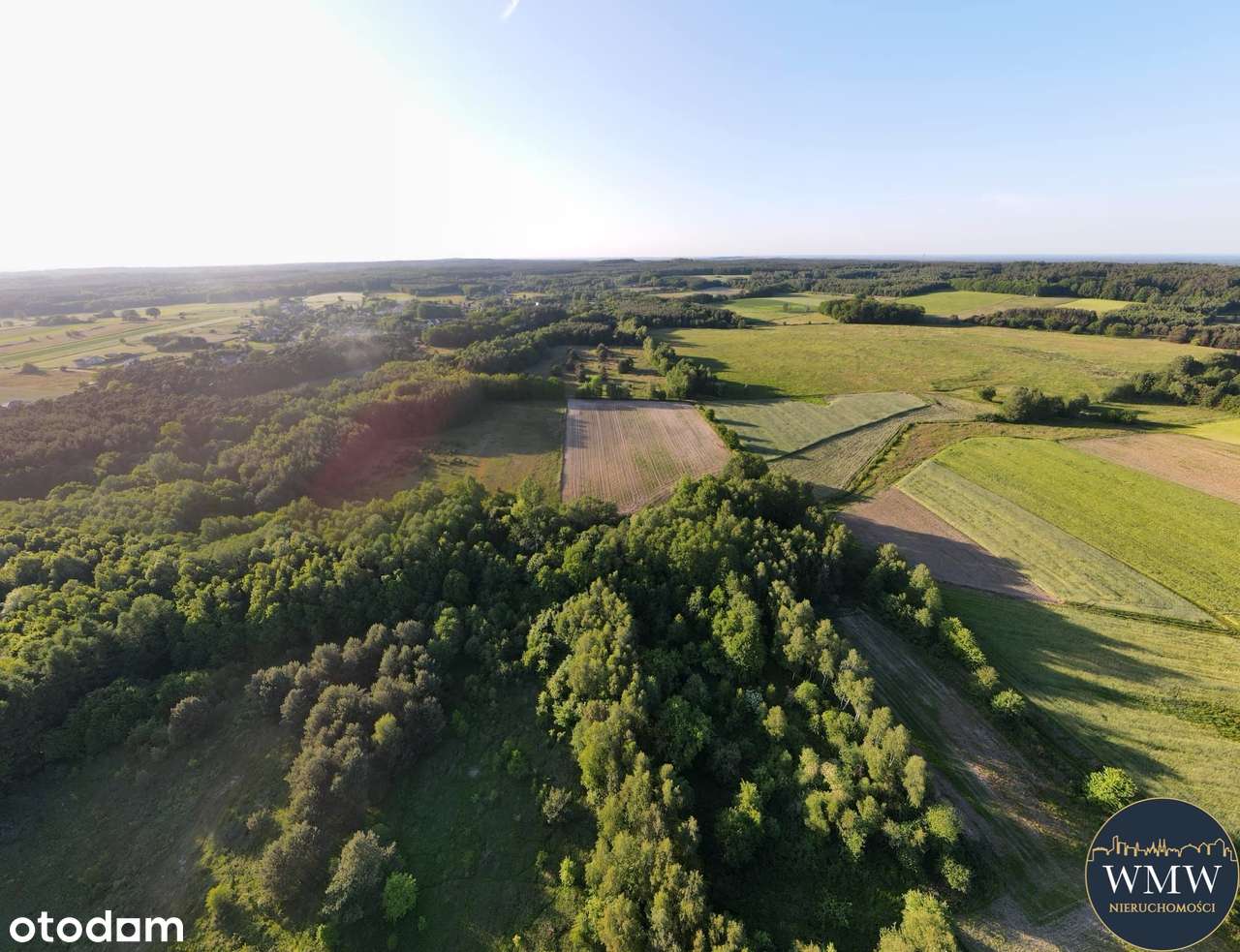 Działki budowlane pod lasem w Łazach-9