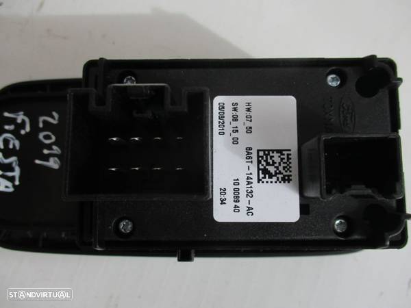 Comando botoes interruptor Vidros Ford Fiesta 2009 a 2013 - 2